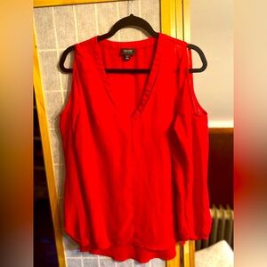 Women Red blouse L